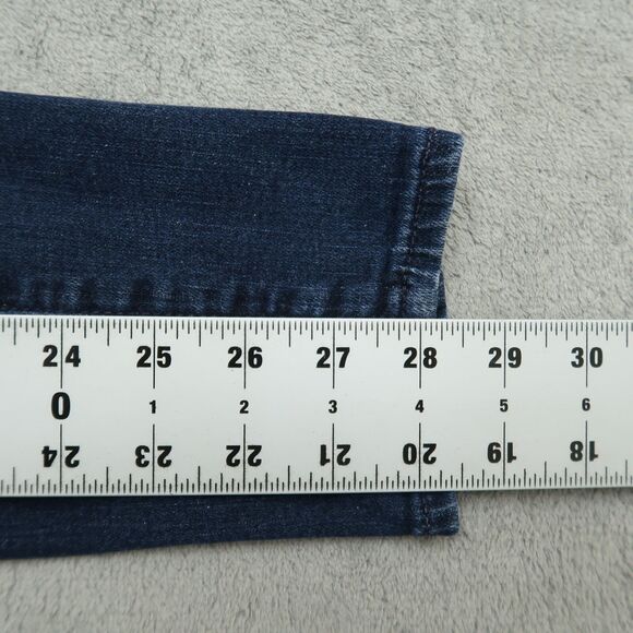 Paige Jeans Women's Size 28 Blue Low-Rise Verdugo Jegging Denim Pants 28" Inseam - Picture 3 of 15